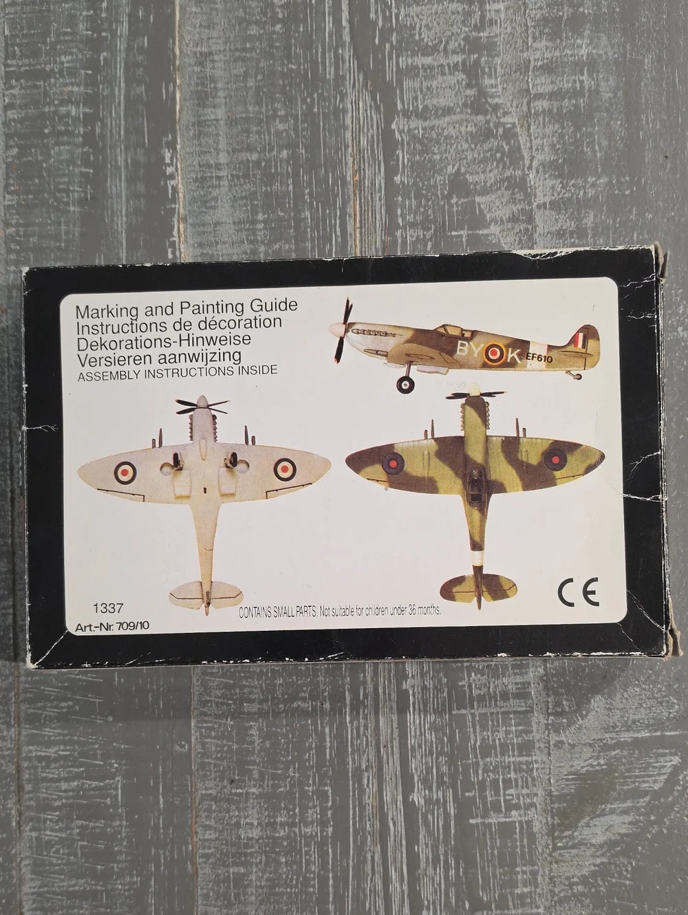 Starfix 1:48 Scale Supermarine Spitfire Mk IX, Vintage Model Kit, WWII Fighter